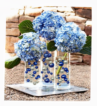 Transparent Water Gels Event Pack-Fills 5 Gallons of Floating Gels for Your Vase Decorations-With Pre-Measured Prep/Storage Bags-No Guessing-Best Results-Not Including Pearls