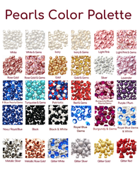 Paquete de muestra personalizado de perlas, gemas y geles flotantes de su elección (debe incluir una nota para los colores)