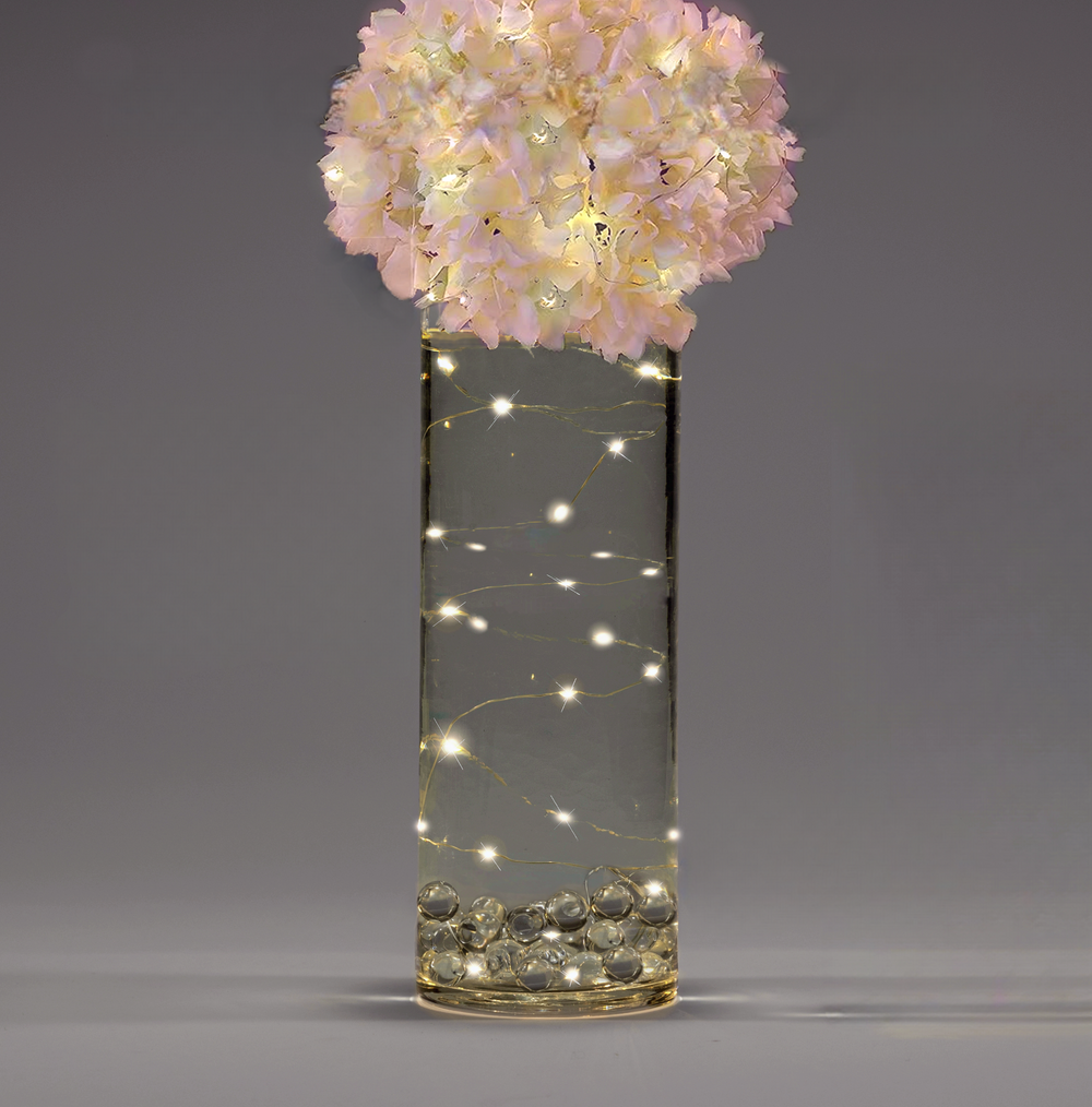 Guirlande lumineuse LED féerique - Choix de blanc chaud ou blanc - Guirlande - Imperméable