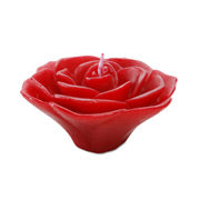 3,75" Blumen-Schwimmkerzen. 3er-Set - Unparfümiert